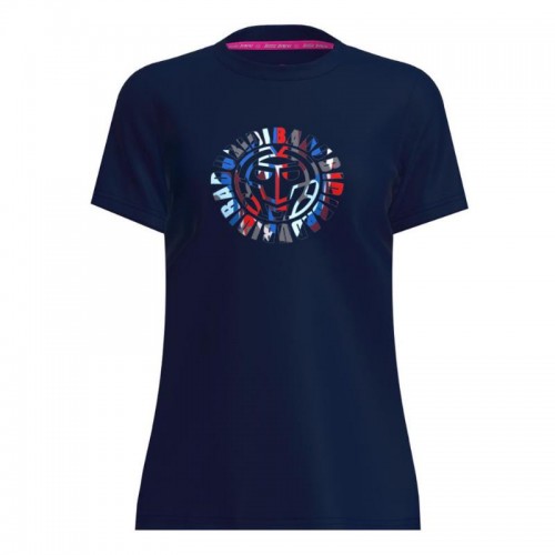 Bidi Badu New York Chill Dark Blue Red Women''s T-Shirt