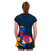 Camiseta Bidi Badu Twiggy Capsleeve Azul Oscuro Mix Mujer  Oferta + Barato