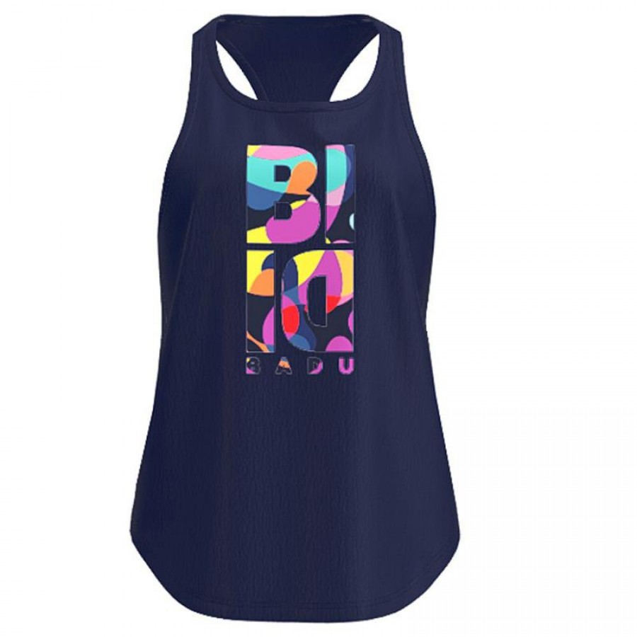 Bidi Badu T-shirt pour femme Twiggy Chill Dark Blue Mix  Offre - Pas cher