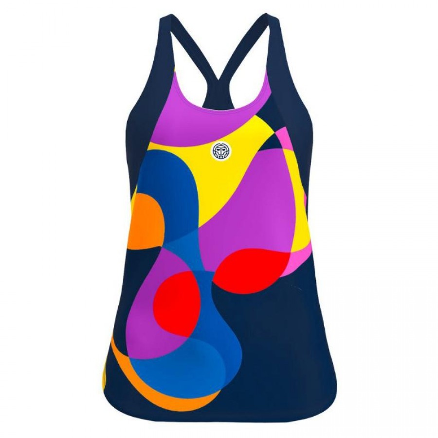 Camiseta Bidi Badu Twiggy Tank Azul Oscuro Mix Junior  Oferta + Barato