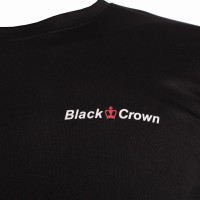 Black Crown Inca Maglietta nera PADELPOINT Black Crown Inca Maglietta nera