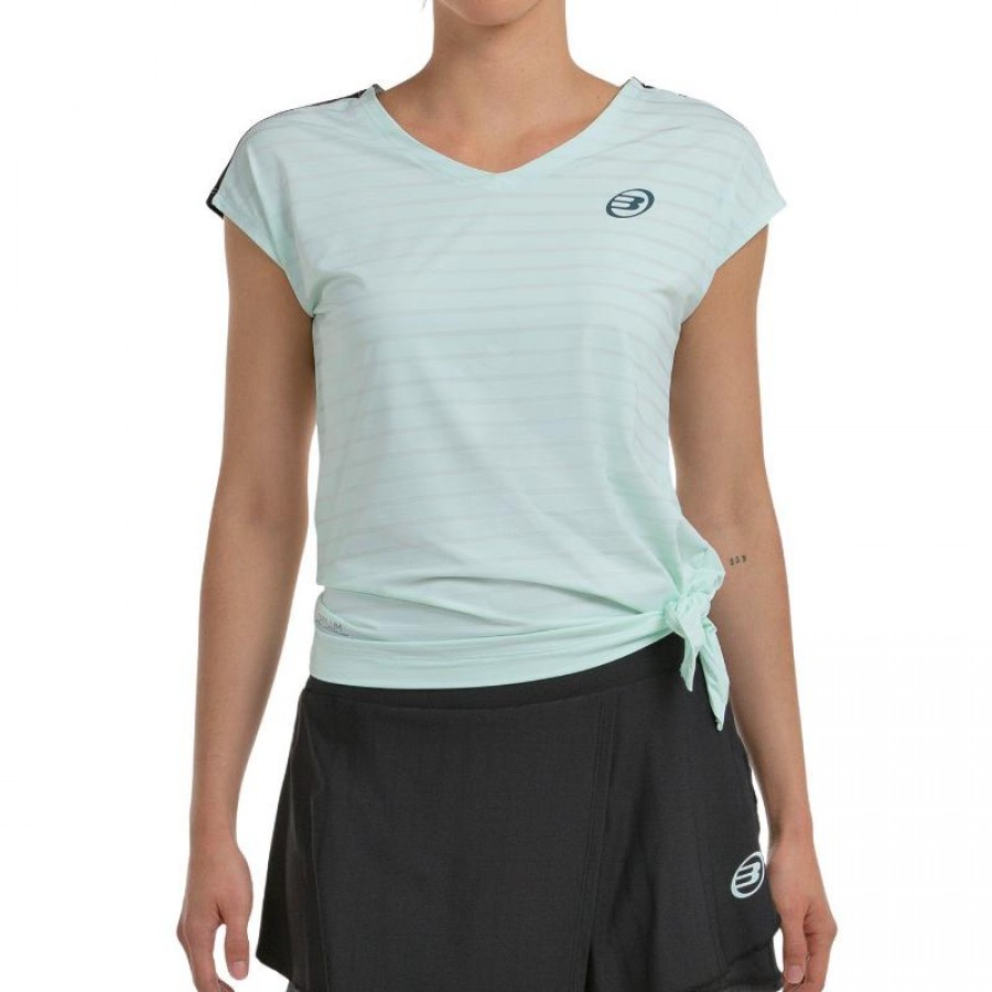 Camiseta Bullpadel Adoros Verde Agua Bicolor  Oferta + Barato