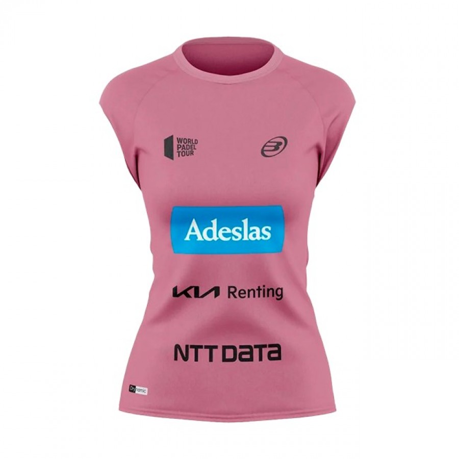 Bullpadel T-shirt Alejandra Salazar WPT Roete Uva Sieved PADELPOINT Bullpadel T-shirt Alejandra Salazar WPT Roete Uva Sieved