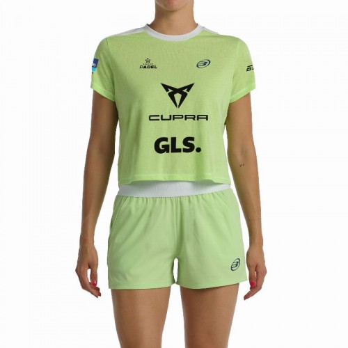 Bullpadel Bea Gonzalez Premier Padel Bilma Apple Green T-Shirt