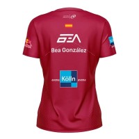 Bullpadel Bea Gonzalez Premier Padel Ethical Cherry T-Shirt