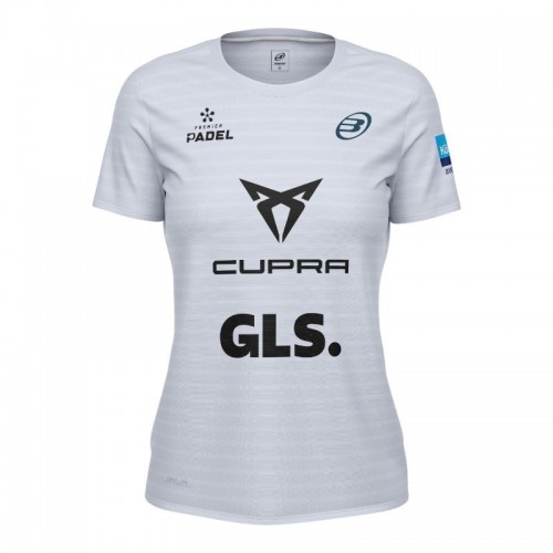Bullpadel Bea Gonzalez Premier Padel Oimbra Teal Gray T-shirt