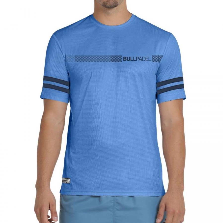 Camiseta Bullpadel Berro Azul Atomico  Oferta + Barato