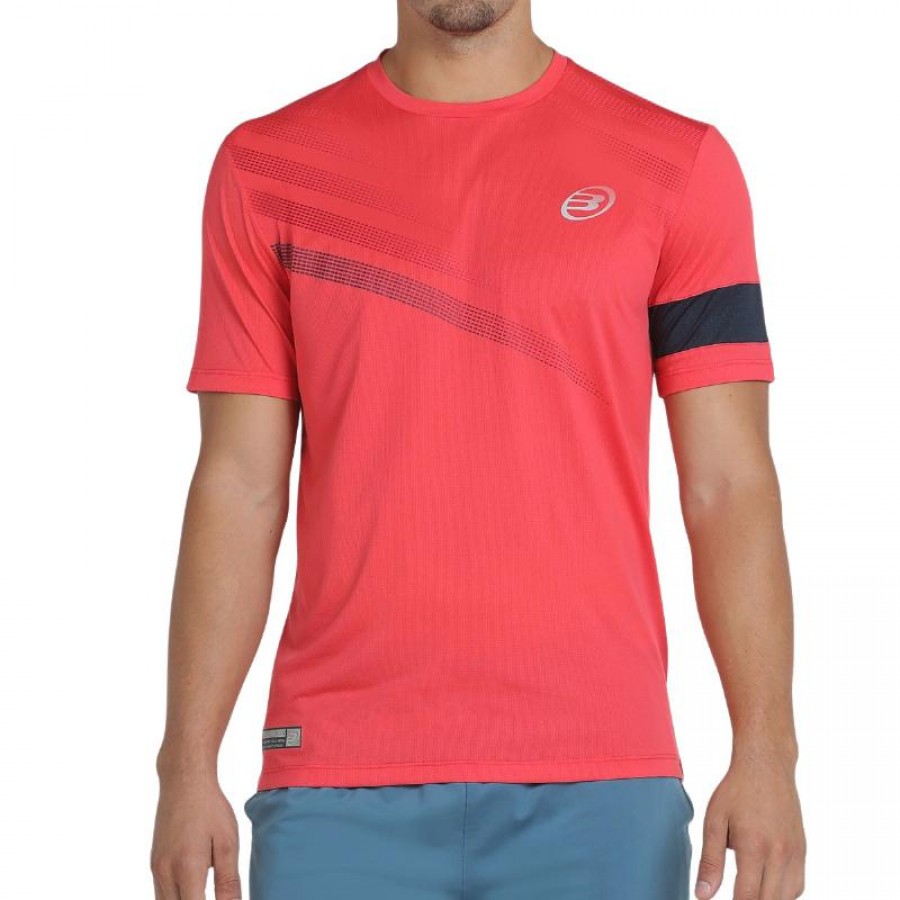 T-shirt Bullpadel Cambre Framboise  Offre - Pas cher