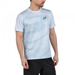 T-shirt bleu Bullpadel Castil Glacier