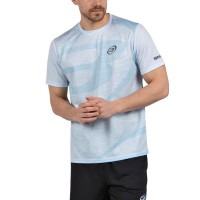 T-shirt bleu Bullpadel Castil Glacier