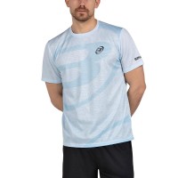 T-shirt bleu Bullpadel Castil Glacier