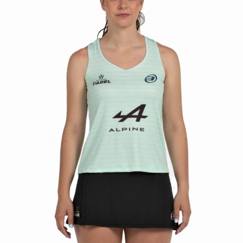 Bullpadel Claudia Fernandez Premier Padel Adies Water Green T-Shirt