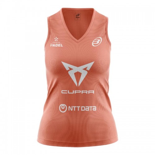 Bullpadel Delfi Brea Premier Padel Porru Grapefruit T-shirt