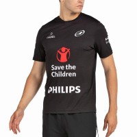 Bullpadel Di Nenno Mofero Premier Padel Black T-Shirt  Offer + Cheap