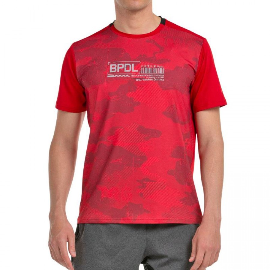 T-shirt Bullpadel Esgos Cerise  Offre - Pas cher