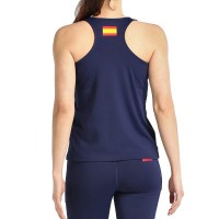 T-shirt bleu marine Bullpadel FEP Funi