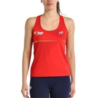 T-shirt rouge Bullpadel FEP Funi