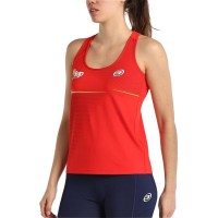 T-shirt rouge Bullpadel FEP Funi