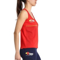 T-shirt rouge Bullpadel FEP Funi
