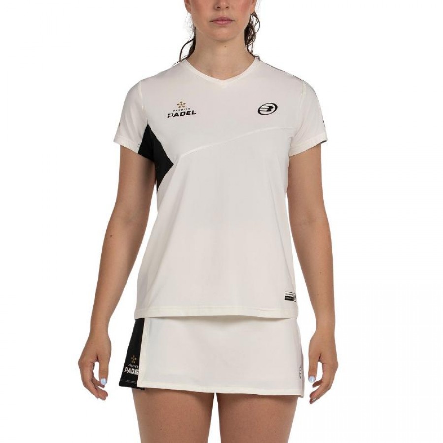 Bullpadel Premier Padel Pampan Ecru camiseta