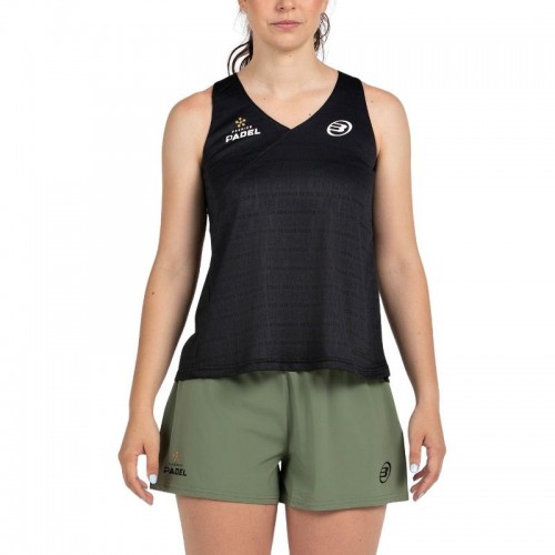 Camiseta Bullpadel Premier Padel Piura Negro