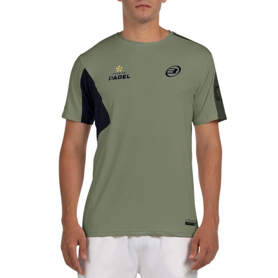 Bullpadel Premier Padel Pocate Kaki T-shirt
