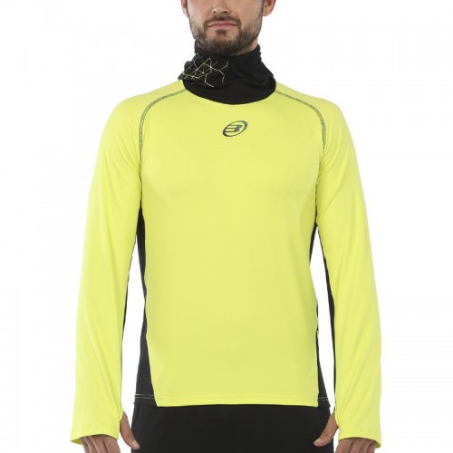 Camiseta Bullpadel Ugena Amarillo Azufre Fluor Camiseta Bullpadel Ugena Amarillo Azufre Fluor