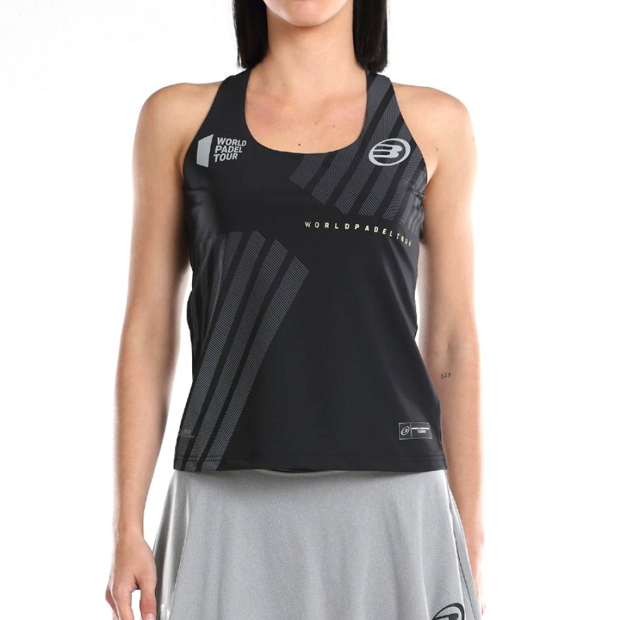 Camiseta Bullpadel WPT Llave Negro  Oferta + Barato