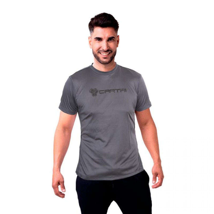 Camiseta Cartri Nirvana Gris Junior  Oferta + Barato