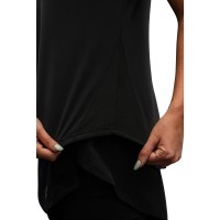 Camiseta Drybreak Drypadel Negro Mujer