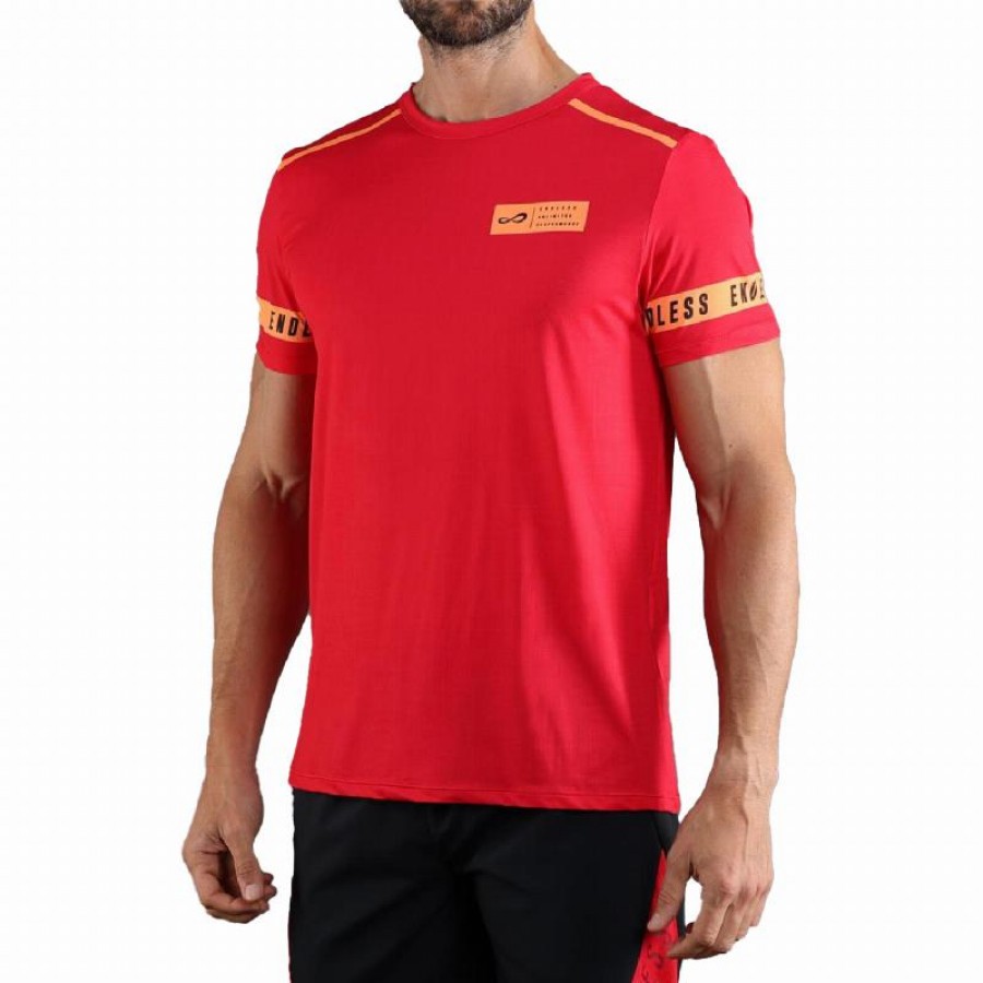 Camiseta Endless Ace Izzy Rojo  Oferta + Barato