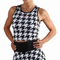 Camiseta Endless Chill Black Houndstooth  Oferta + Barato