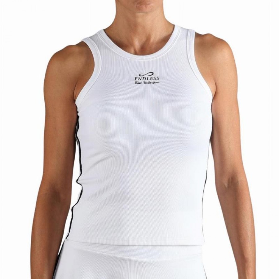 T-shirt blanc Endless Club Collection  Offre - Pas cher