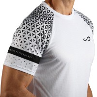 T-shirt blanc Geo fougueux sans fin