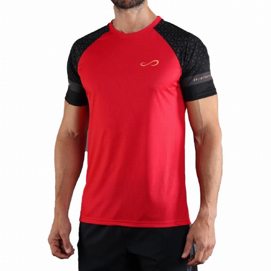 Camiseta Endless Feisty Geo Rojo  Oferta + Barato