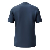 T-Shirt Head Club 25 Tech Bleu Marine  Offre - Pas cher