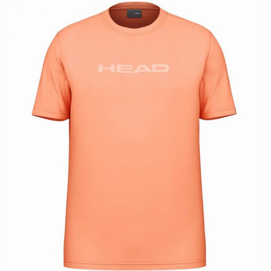 T-shirt orange Mouvement de la tête  Offre - Pas cher
