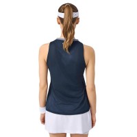 Camiseta Head Performance Azul Marino Plata Mujer  Oferta + Barato