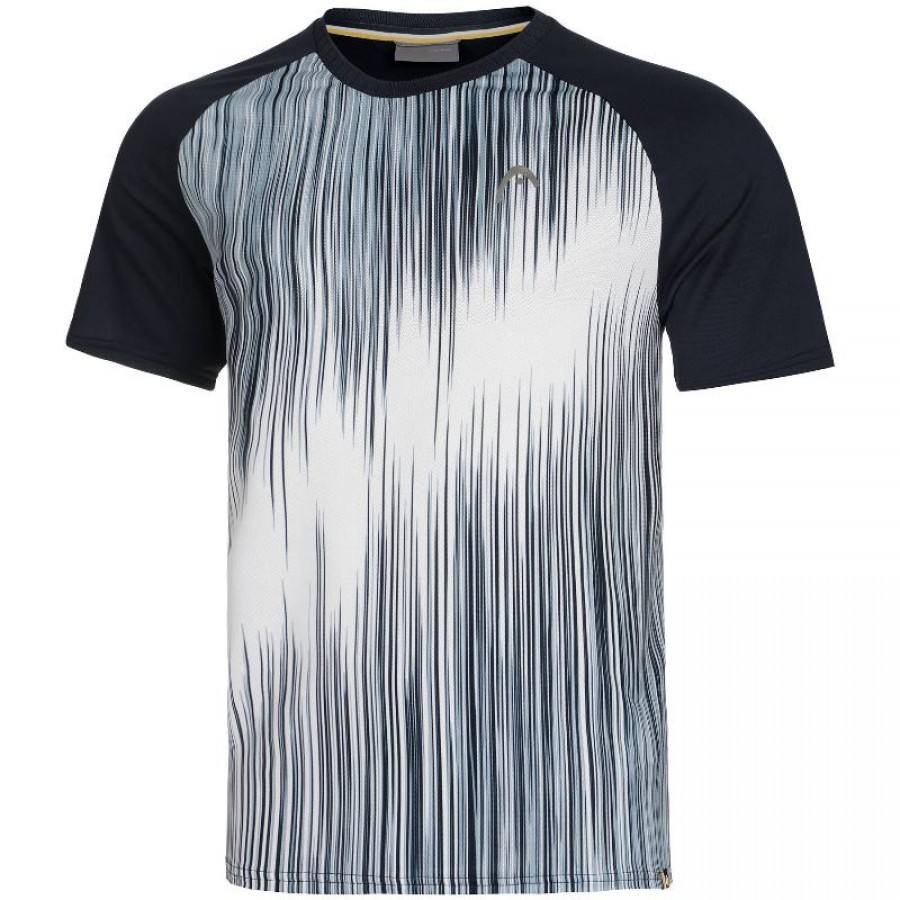 Camiseta Head Performance Azul Marino Print  Oferta + Barato
