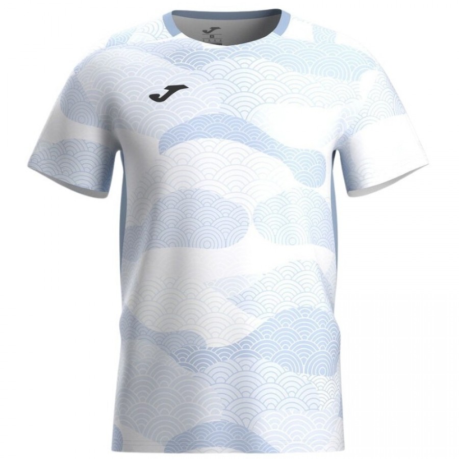 Camiseta Joma Challenge Azul Blanco  Oferta + Barato