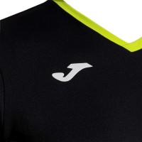Camiseta Joma Court Negro Verde  Oferta + Barato