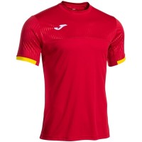 Camiseta Joma Montreal Rojo Amarillo  Oferta + Barato