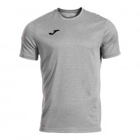 Joma Olimpiada Gray Melange Black T-Shirt