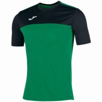 Camiseta Joma Winner Verde Negro  Oferta + Barato