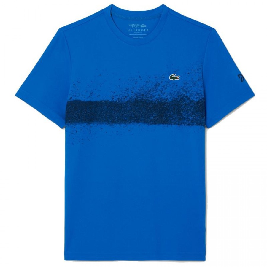 Camiseta Lacoste Novak Djokovic Azul Marino  Oferta + Barato