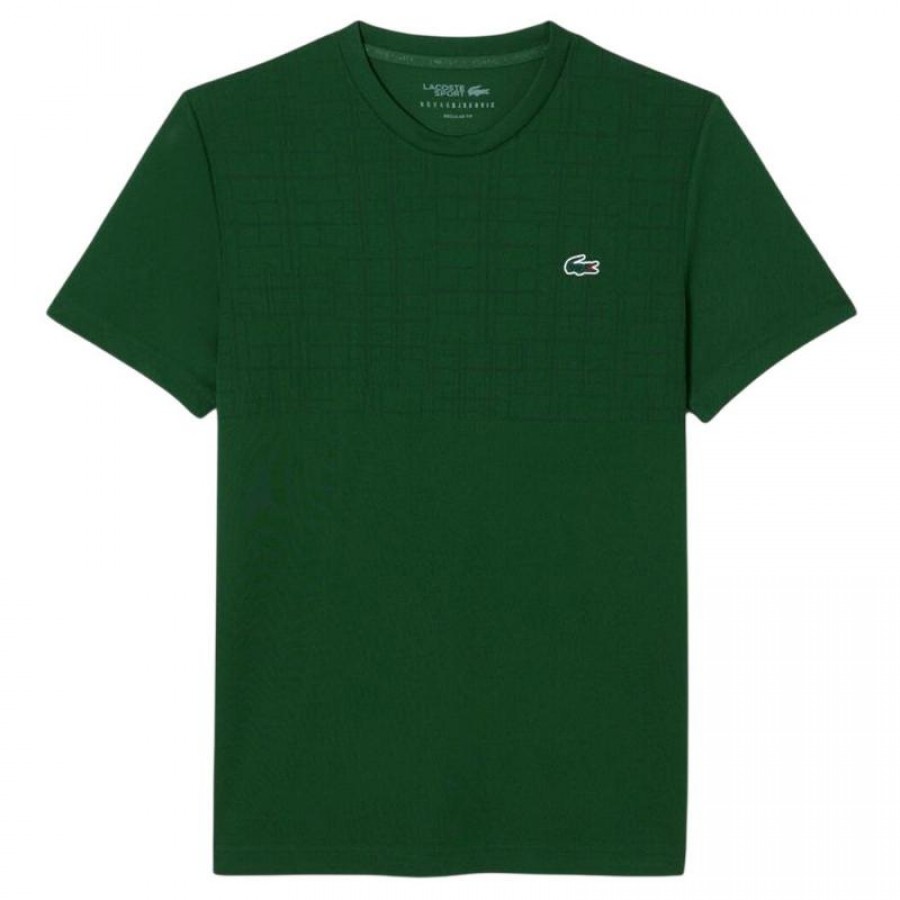 Lacoste Novak Djokovic Ultra Dry Green T-Shirt