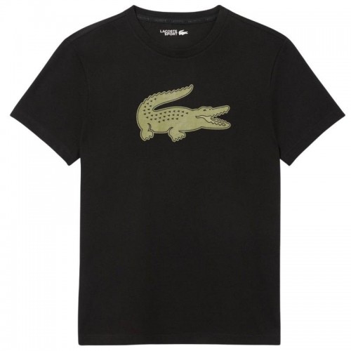 Lacoste Sport Black Khaki T-Shirt