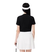 Camiseta Lacoste Sport Negro Mujer  Oferta + Barato
