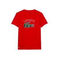 T-shirt Lacoste Sport Rouge  Offre - Pas cher