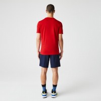T-shirt Lacoste Sport Rouge  Offre - Pas cher